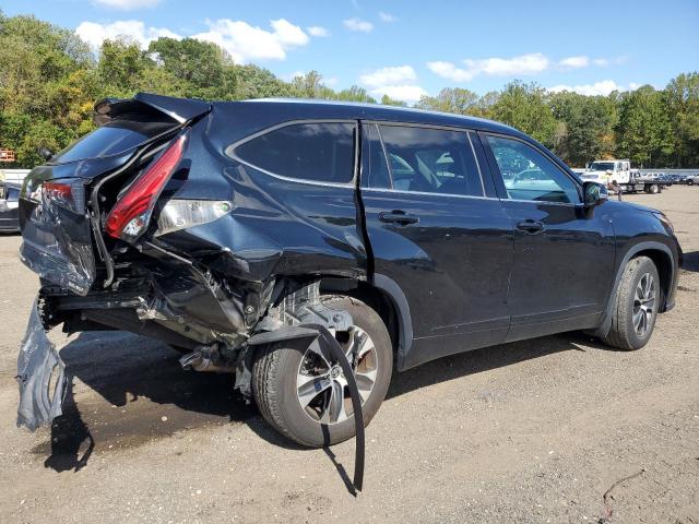 5TDGZRBH5MS542452 - 2021 TOYOTA HIGHLANDER XLE Чорний фото 3