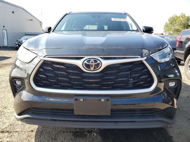 5TDGZRBH5MS542452 - 2021 TOYOTA HIGHLANDER XLE Чорний фото 5