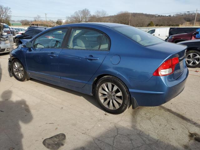 19XFA1F86BE023044 - 2011 HONDA CIVIC EX BLUE photo 2