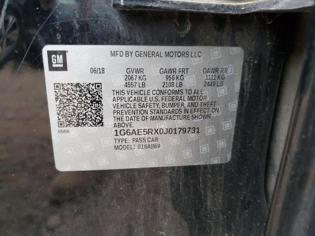 1G6AE5RX0J0179731 - 2018 CADILLAC ATS 黑色 照片 12