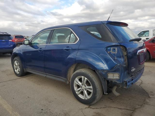 2CNFLCEW8A6269299 - 2010 CHEVROLET EQUINOX LS BLUE photo 2