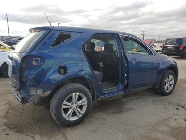 2CNFLCEW8A6269299 - 2010 CHEVROLET EQUINOX LS BLUE photo 3