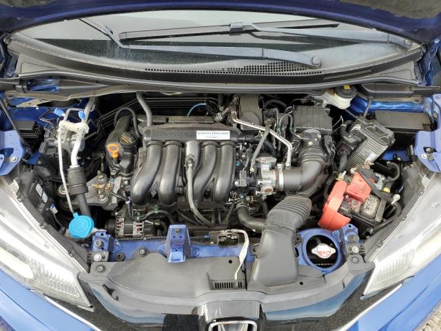 3HGGK5H81FM754225 - 2015 HONDA FIT EX BLUE photo 11