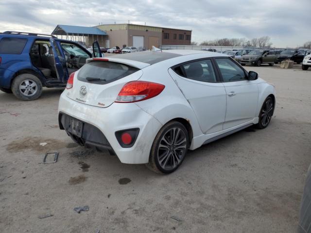 KMHTC6AE0GU287811 - 2016 HYUNDAI VELOSTER TURBO WHITE photo 3