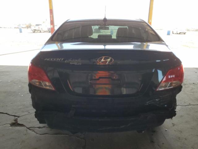KMHCT4AE7GU143855 - 2016 HYUNDAI ACCENT SE BLACK photo 6