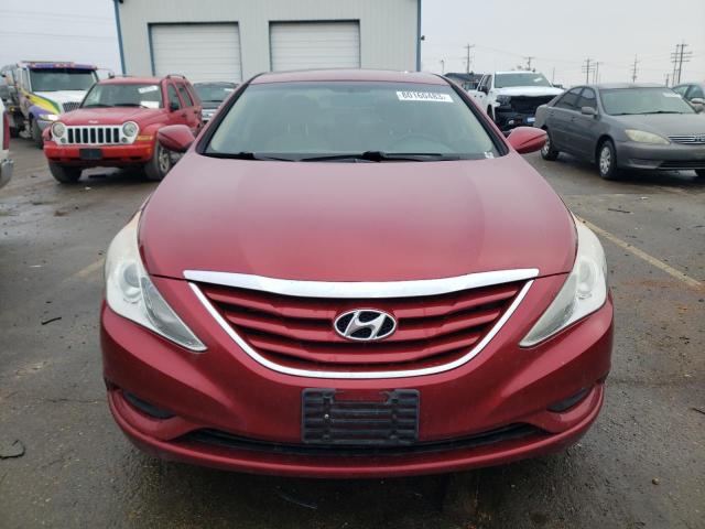 5NPEB4AC8BH308006 - 2011 HYUNDAI SONATA GLS RED photo 5