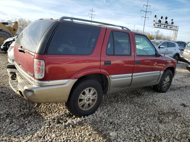 1GKDT13W7W2527579 - 1998 GMC JIMMY Կարմիր լուսանկար 3