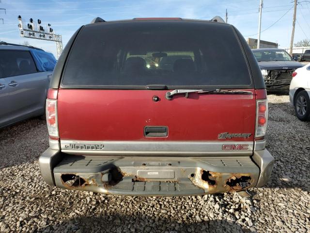 1GKDT13W7W2527579 - 1998 GMC JIMMY Կարմիր լուսանկար 6
