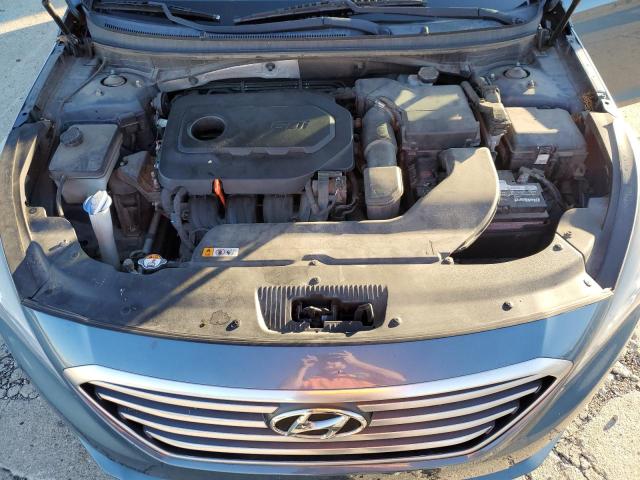 5NPE24AF9FH185865 - 2015 HYUNDAI SONATA SE BLUE photo 11