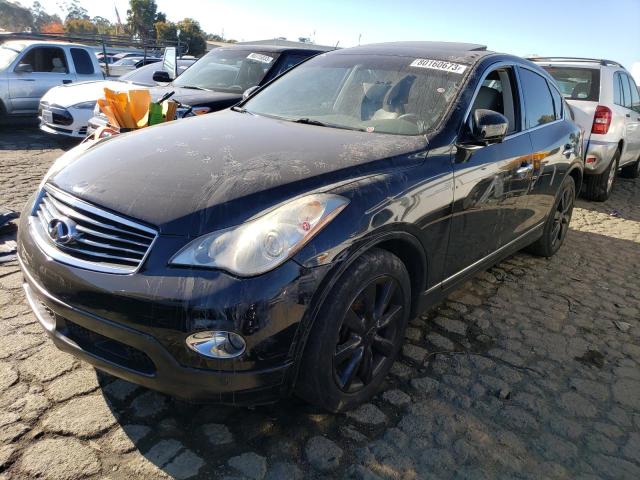 JNKAJ09F68M354276 - 2008 INFINITI EX35 BASE შავი ფოტო 1