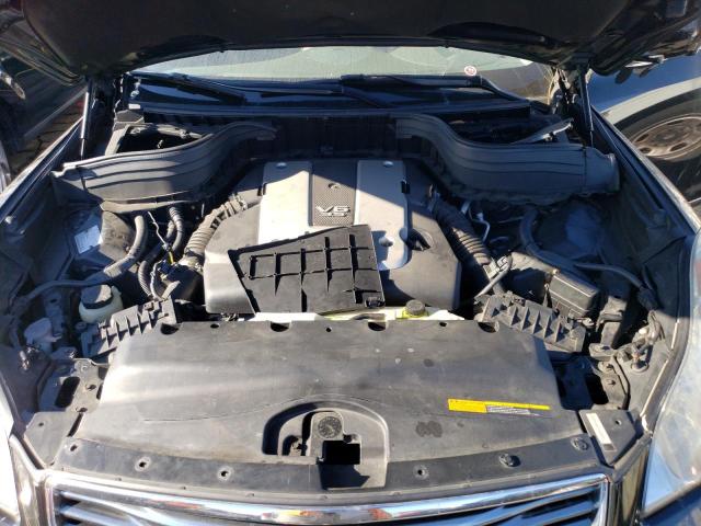 JNKAJ09F68M354276 - 2008 INFINITI EX35 BASE შავი ფოტო 12