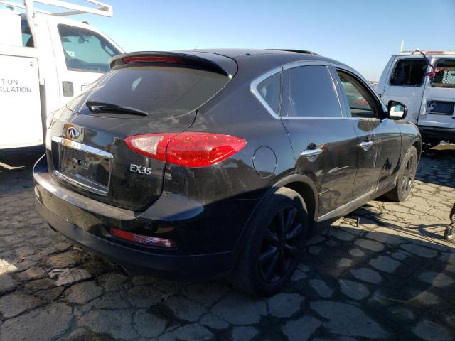 JNKAJ09F68M354276 - 2008 INFINITI EX35 BASE შავი ფოტო 3
