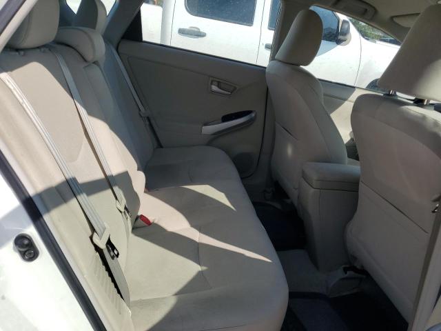 JTDKN3DUXA0048793 - 2010 TOYOTA PRIUS WHITE photo 10