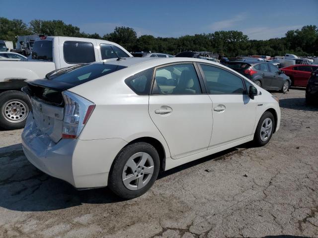 JTDKN3DUXA0048793 - 2010 TOYOTA PRIUS WHITE photo 3
