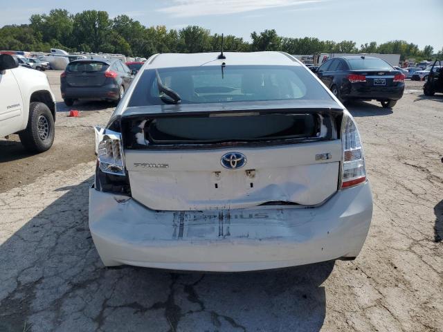 JTDKN3DUXA0048793 - 2010 TOYOTA PRIUS WHITE photo 6