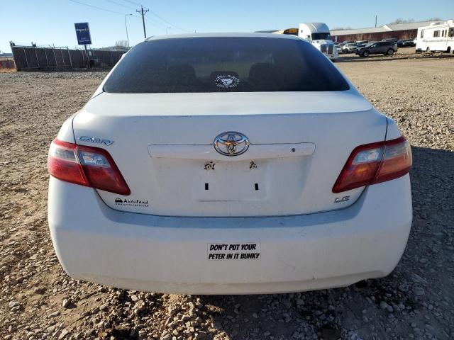 4T1BE46K19U795149 - 2009 TOYOTA CAMRY BASE WHITE photo 6