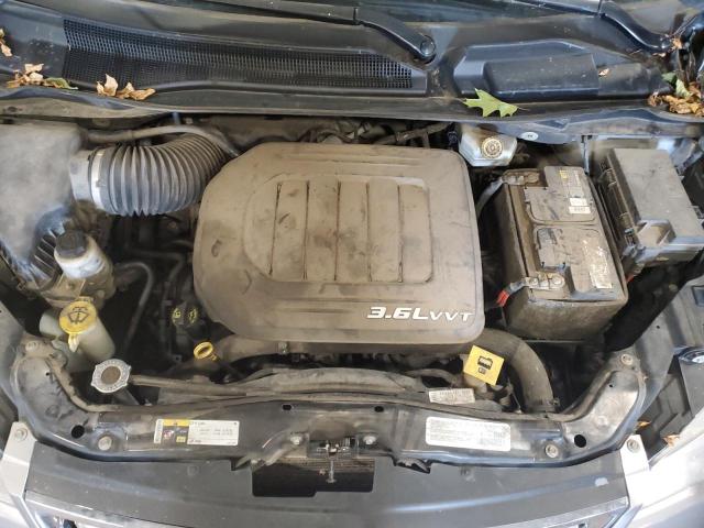 2C4RC1CG3ER275128 - 2014 CHRYSLER TOWN & COU TOURING L SILVER photo 12