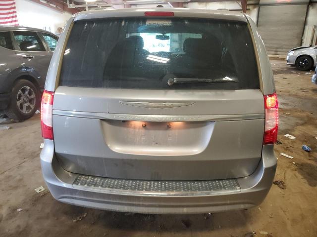2C4RC1CG3ER275128 - 2014 CHRYSLER TOWN & COU TOURING L SILVER photo 6