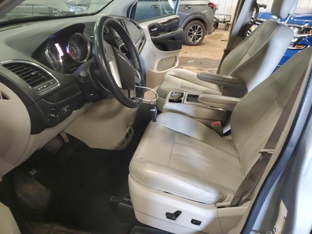 2C4RC1CG3ER275128 - 2014 CHRYSLER TOWN & COU TOURING L SILVER photo 7