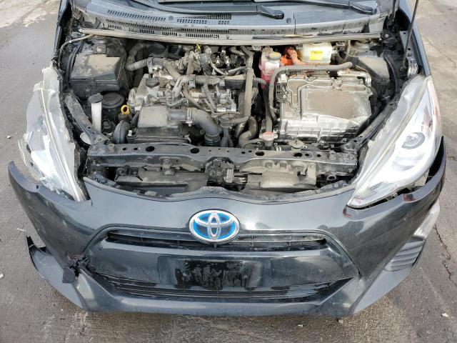 JTDKDTB31G1117855 - 2016 TOYOTA PRIUS C GRAY photo 11