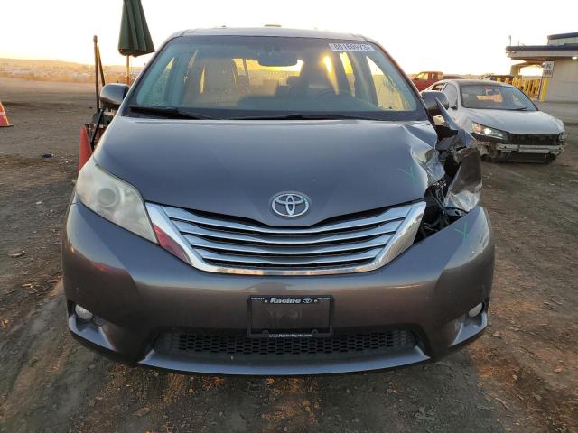 5TDDK3DC2BS028285 - 2011 TOYOTA SIENNA XLE GRAY photo 5