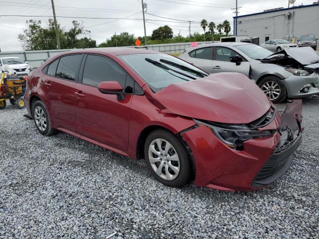 5YFB4MDE2SP295427 - 2025 TOYOTA COROLLA LE Rojo foto 4