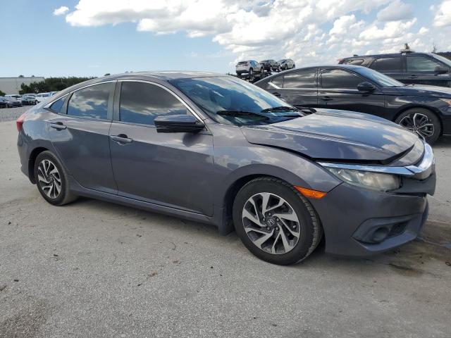 2HGFC2F89HH558853 - 2017 HONDA CIVIC EX GRAY photo 4