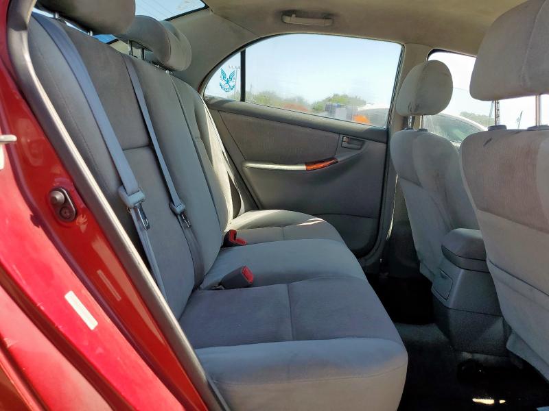 1NXBR32EX8Z012889 - 2008 TOYOTA COROLLA CE RED photo 10