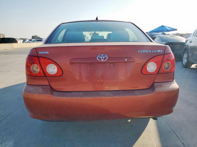 1NXBR32EX8Z012889 - 2008 TOYOTA COROLLA CE RED photo 6