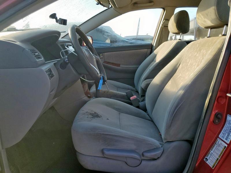 1NXBR32EX8Z012889 - 2008 TOYOTA COROLLA CE RED photo 7