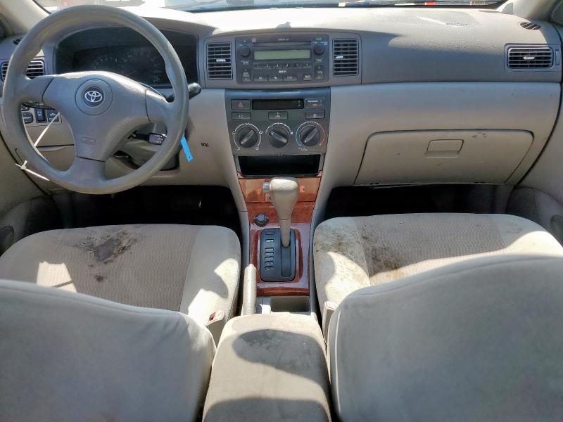 1NXBR32EX8Z012889 - 2008 TOYOTA COROLLA CE RED photo 8