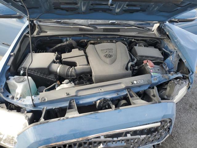 3TMAZ5CN1KM101188 - 2019 TOYOTA TACOMA DOUBLE CAB Синий фото 19