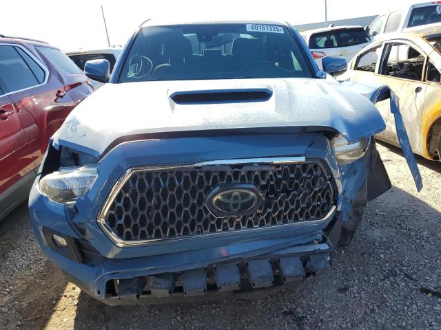 3TMAZ5CN1KM101188 - 2019 TOYOTA TACOMA DOUBLE CAB Синий фото 8