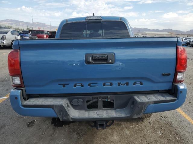3TMAZ5CN1KM101188 - 2019 TOYOTA TACOMA DOUBLE CAB Синий фото 9
