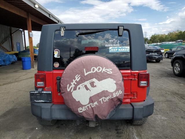 1J4GA39107L158043 - 2007 JEEP WRANGLER X Qırmızı foto 6