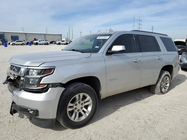 1GNSKBKCXFR715997 - 2015 CHEVROLET TAHOE K1500 LT SILVER photo 1