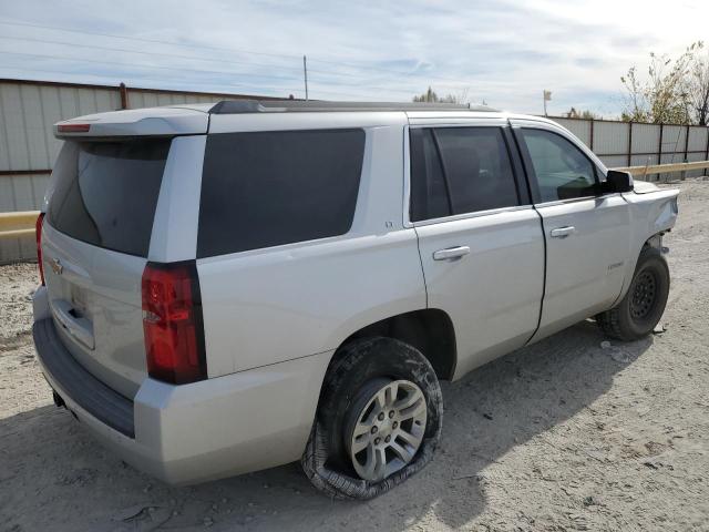 1GNSKBKCXFR715997 - 2015 CHEVROLET TAHOE K1500 LT SILVER photo 3