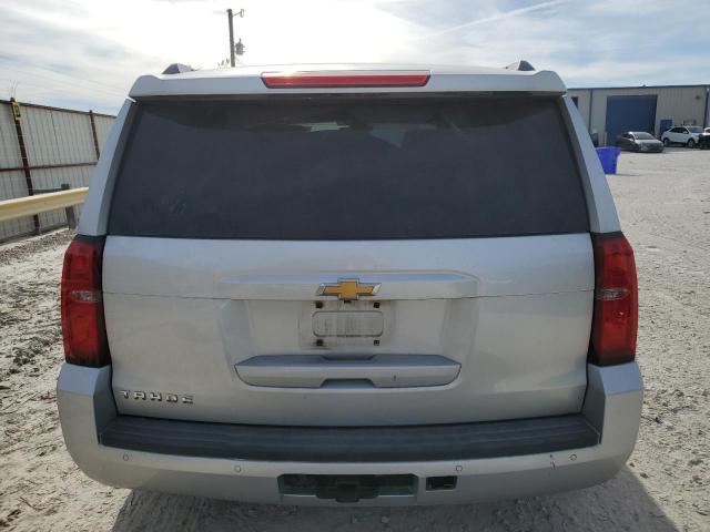 1GNSKBKCXFR715997 - 2015 CHEVROLET TAHOE K1500 LT SILVER photo 6