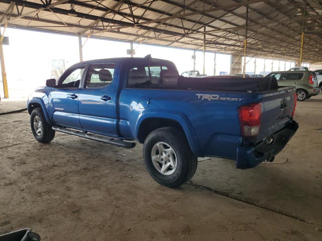 3TMBZ5DN0GM002758 - 2016 TOYOTA TACOMA DOUBLE CAB BLUE photo 2