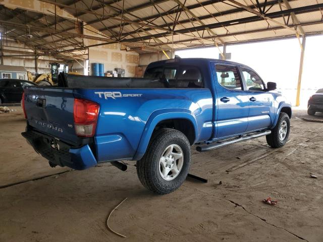3TMBZ5DN0GM002758 - 2016 TOYOTA TACOMA DOUBLE CAB BLUE photo 3