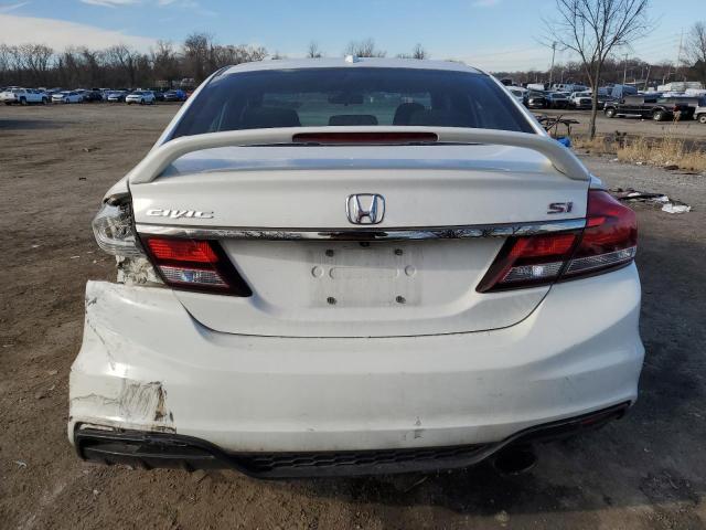 2HGFB6E50EH701363 - 2014 HONDA CIVIC SI WHITE photo 6