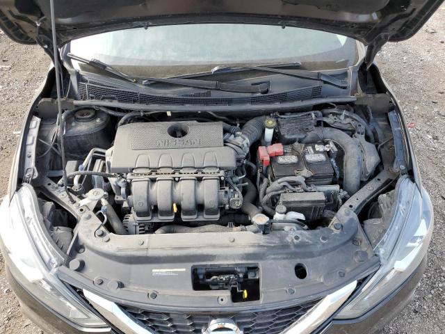 3N1AB7AP9KY428194 - 2019 NISSAN SENTRA S შავი ფოტო 11