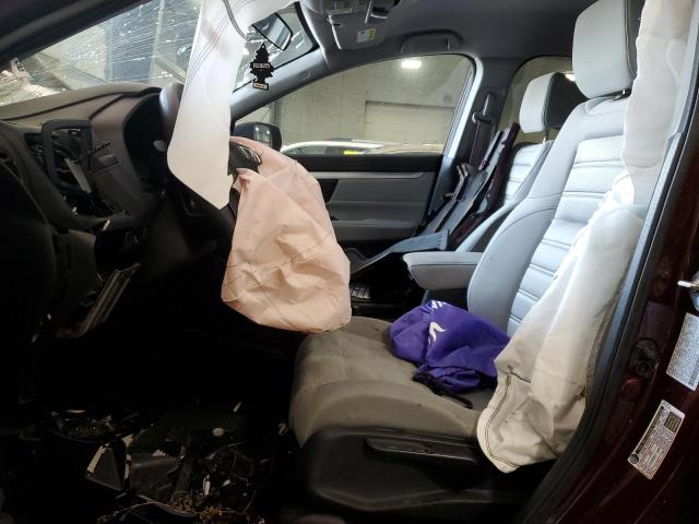 2HKRW6H36KH208090 - 2019 HONDA CR-V LX Burdeos foto 7