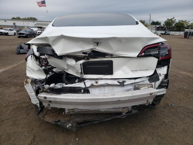 5YJ3E1EB3NF165029 - 2022 TESLA MODEL 3 Blanco foto 6
