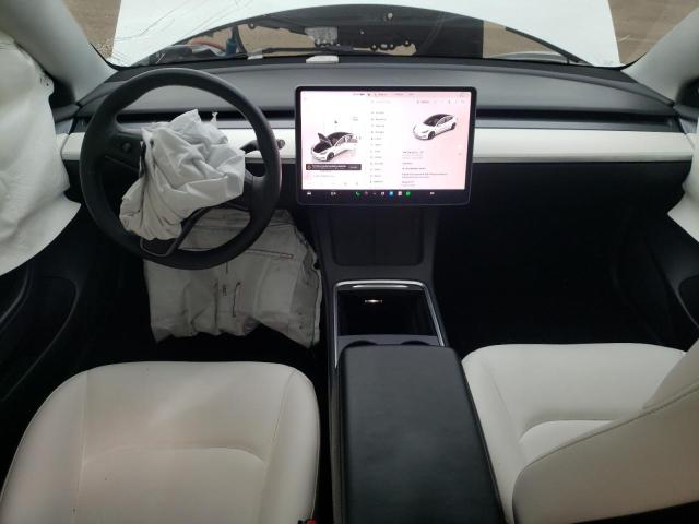 5YJ3E1EB3NF165029 - 2022 TESLA MODEL 3 Blanco foto 8