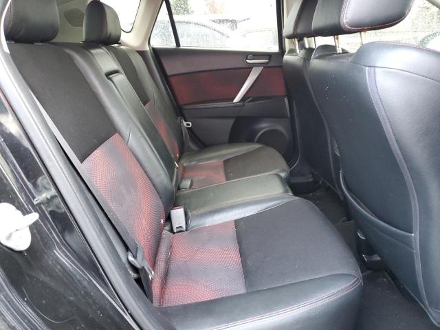 JM1BL1L46D1797696 - 2013 MAZDA SPEED 3 BLACK photo 10