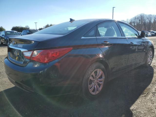 5NPEB4AC1CH310004 - 2012 HYUNDAI SONATA GLS BLUE photo 3