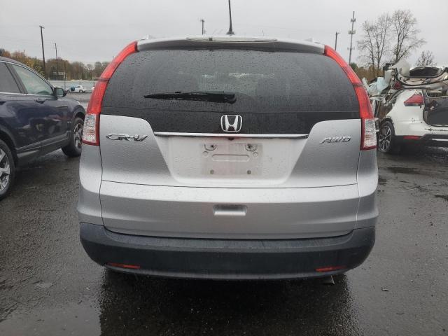 JHLRM4H77CC026525 - 2012 HONDA CR-V EXL SILVER photo 6