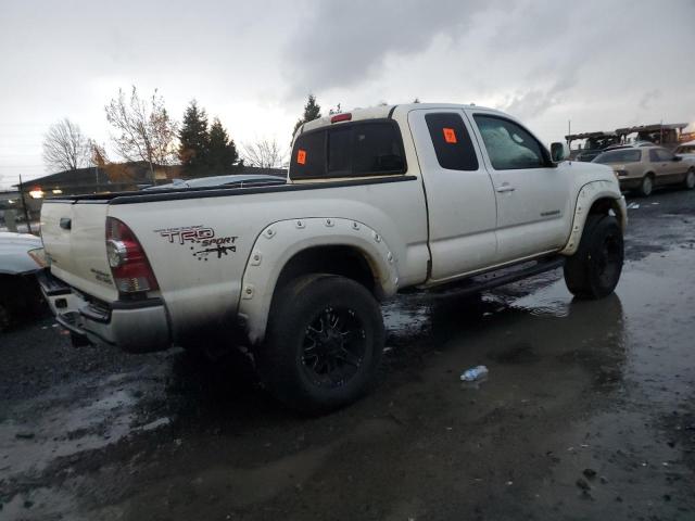 5TETU4GN0AZ697035 - 2010 TOYOTA TACOMA PRERUNNER ACCESS CAB WHITE photo 3