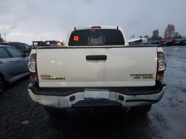 5TETU4GN0AZ697035 - 2010 TOYOTA TACOMA PRERUNNER ACCESS CAB WHITE photo 6